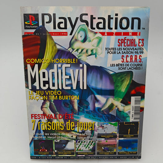 PLAYSTATION MAGAZINE NUMERO 22 - MAGAZINE JEUX VIDEO - Strike Games