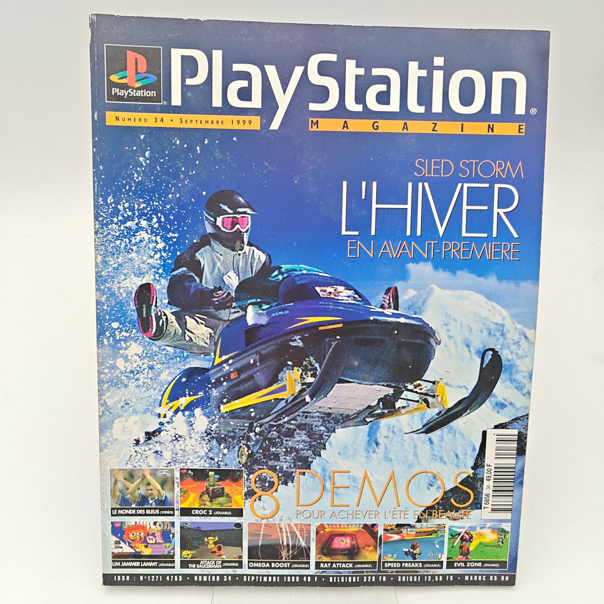 PLAYSTATION MAGAZINE NUMERO 34 - MAGAZINE JEUX VIDEO - Strike Games