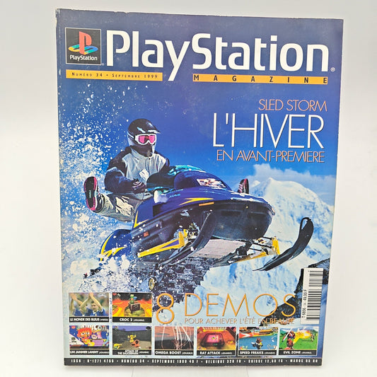 PLAYSTATION MAGAZINE NUMERO 34 - MAGAZINE JEUX VIDEO - Strike Games