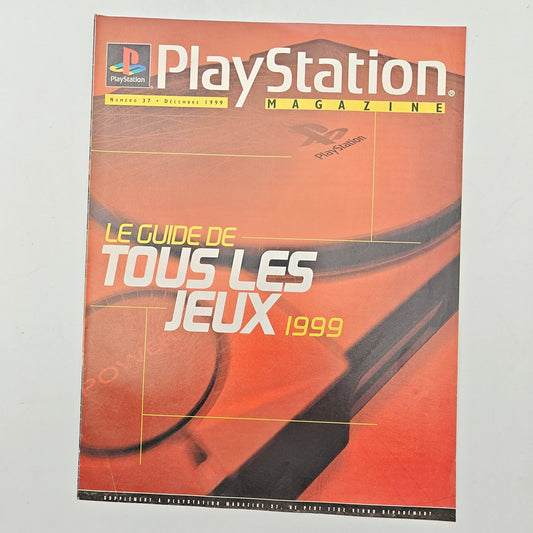 PLAYSTATION MAGAZINE NUMERO 37 LE GUIDE DE TOUS LES JEUX 1999 - MAGAZINE JEUX VIDEO - Strike Games