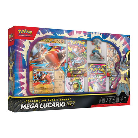 Pokémon - Collection Figurine Méga-Lucario | FR - Strike Games