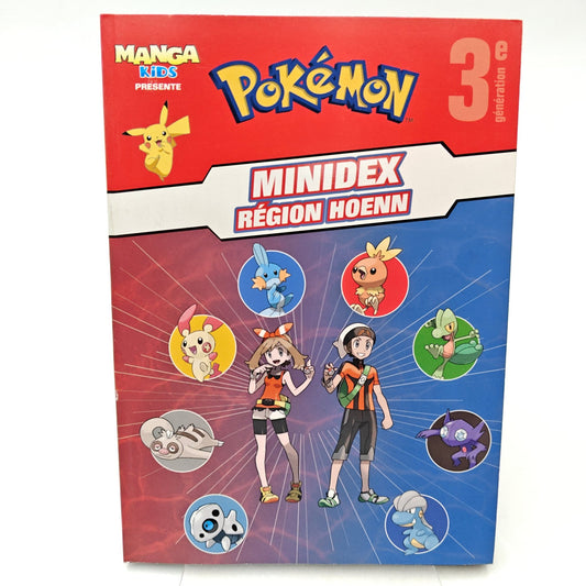 POKEMON MINIDEX REGION HOENN - LIVRE - Strike Games