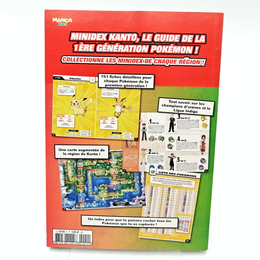POKEMON MINIDEX REGION KANTO - LIVRE - Strike Games
