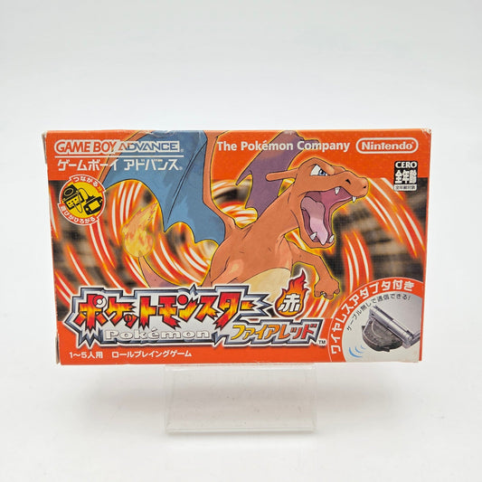 Pokémon Version Rouge Feu - Gameboy Advance JAP - Strike Games