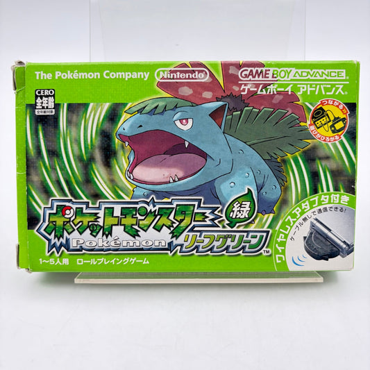 POKEMON VERSION VERT FEUILLE - GAMEBOY ADVANCE - Strike Games