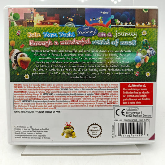 POOCHY & YOSHI'S WOOLLY WORLD - NINTENDO 3DS - Strike Games