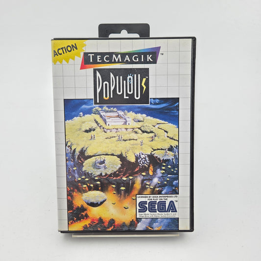 POPULOUS - MASTER SYSTEM - Strike Games
