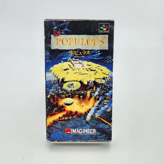 POPULOUS - SUPER FAMICOM - Strike Games
