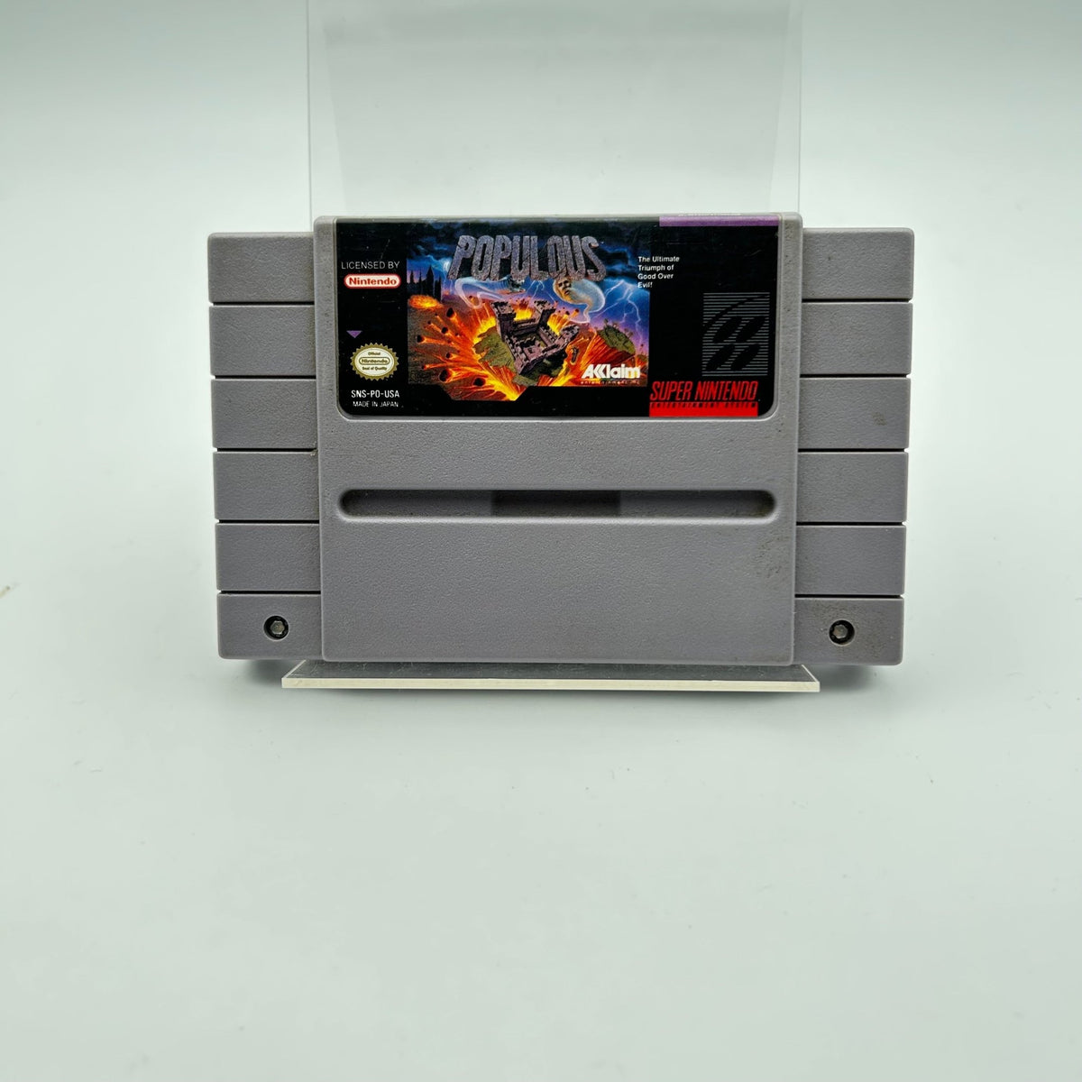 POPULOUS - SUPER NINTENDO - Strike Games