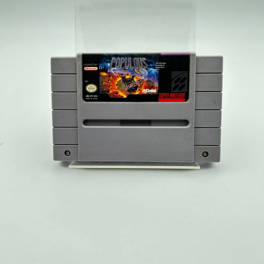 POPULOUS - SUPER NINTENDO - Strike Games