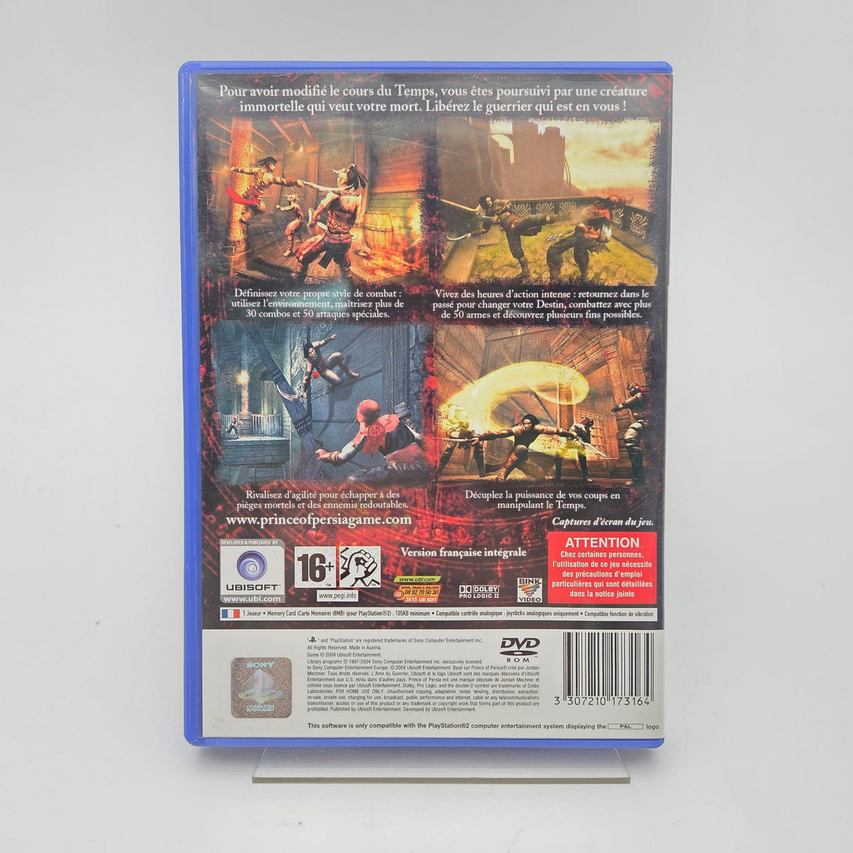 PRINCE OF PERSIA L'AME DU GUERRIER - PLAYSTATION 2 - Strike Games