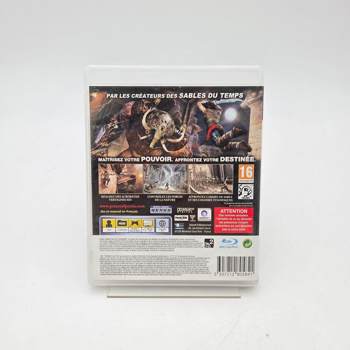 PRINCE OF PERSIA: LES SABLES OUBLIÉS - PLAYSTATION 3 - Strike Games