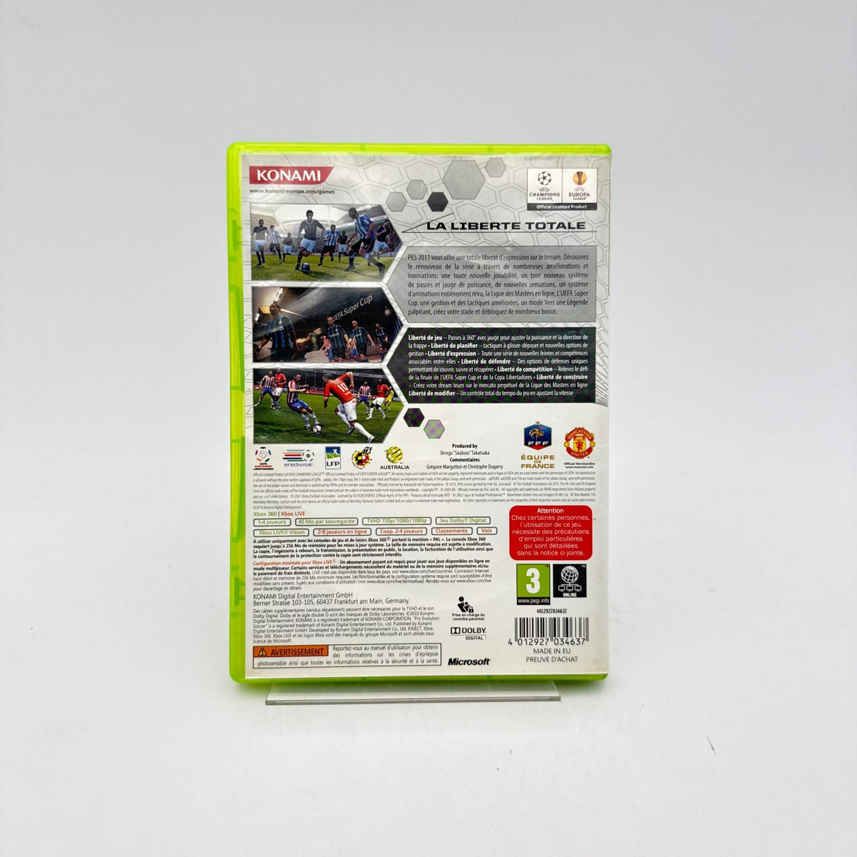 PRO EVOLUTION SOCCER 2011 - XBOX 360 - Strike Games