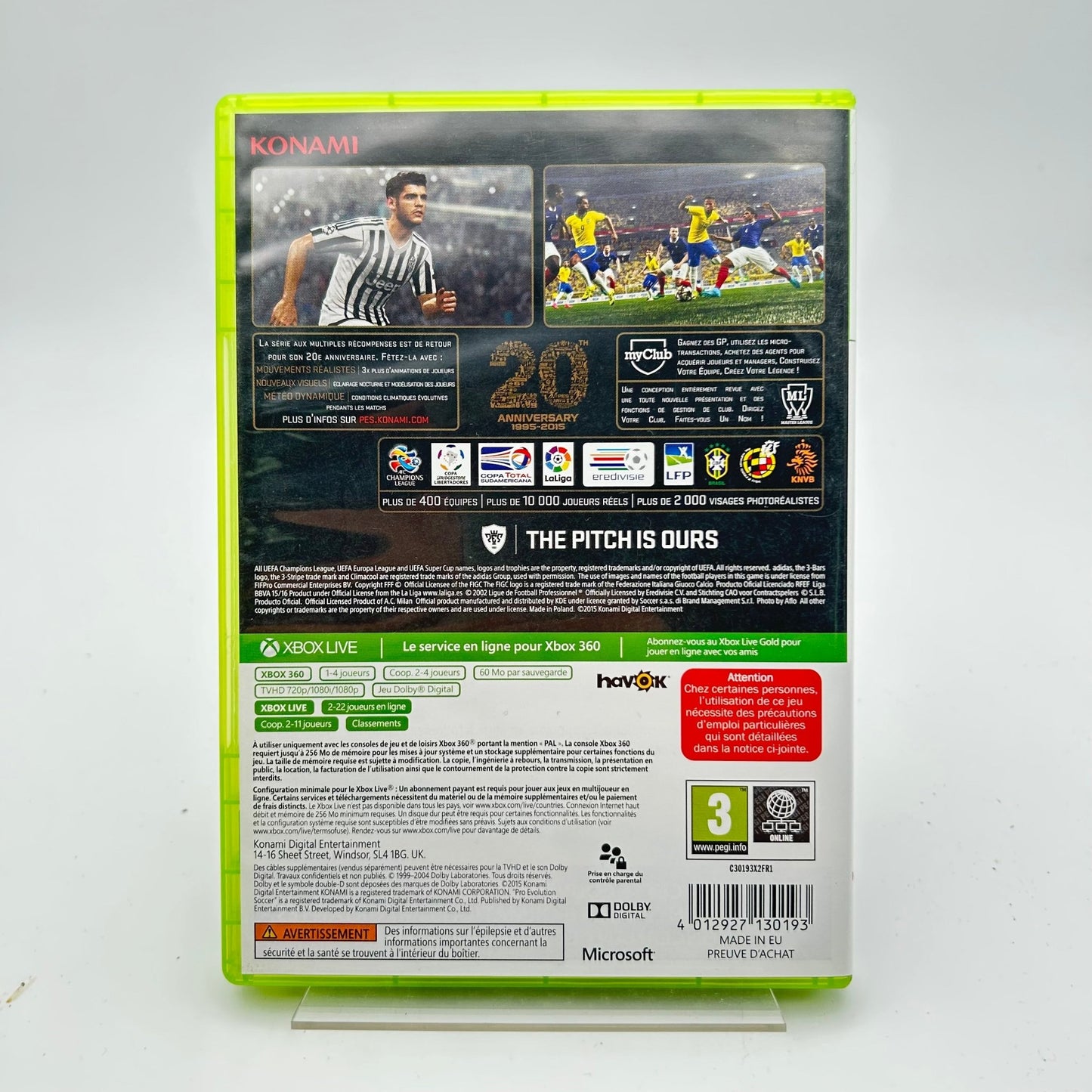 PRO EVOLUTION SOCCER 2016 - XBOX 360 - Strike Games