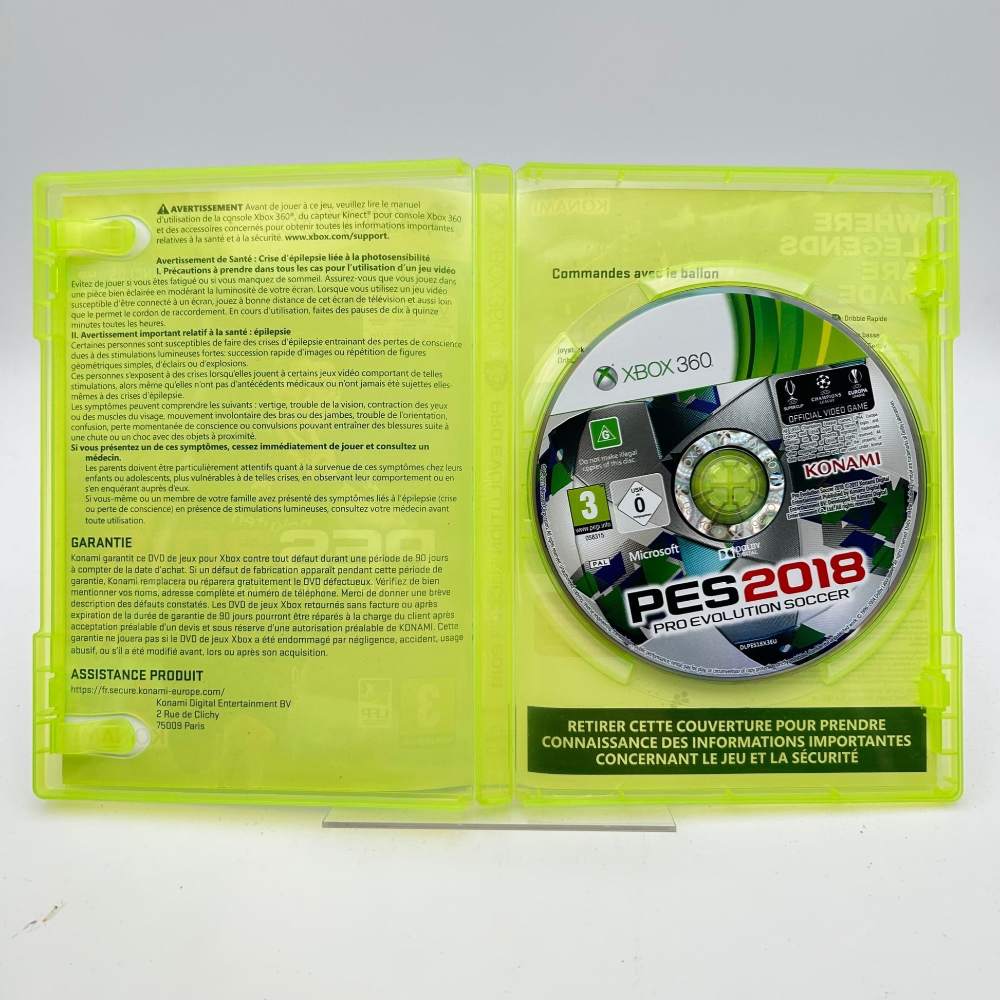 PRO EVOLUTION SOCCER 2018 - XBOX 360 - Strike Games
