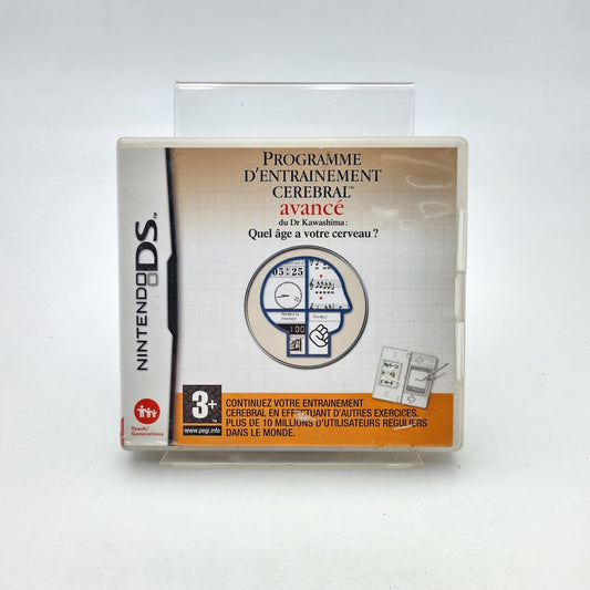 PROGRAMME D’ENTRAÎNEMENT AVANCE CÉRÉBRAL DR KAWASHIMA - NINTENDO DS - Strike Games