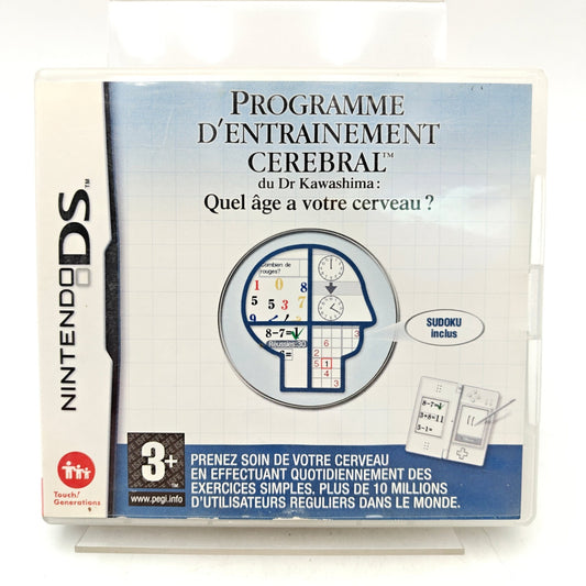 PROGRAMME D'ENTRAÎNEMENT CÉRÉBRAL DU DR KAWASHIMA - NINTENDO DS - Strike Games