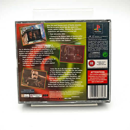 Psychic Detective - Playstation 1 - Strike Games