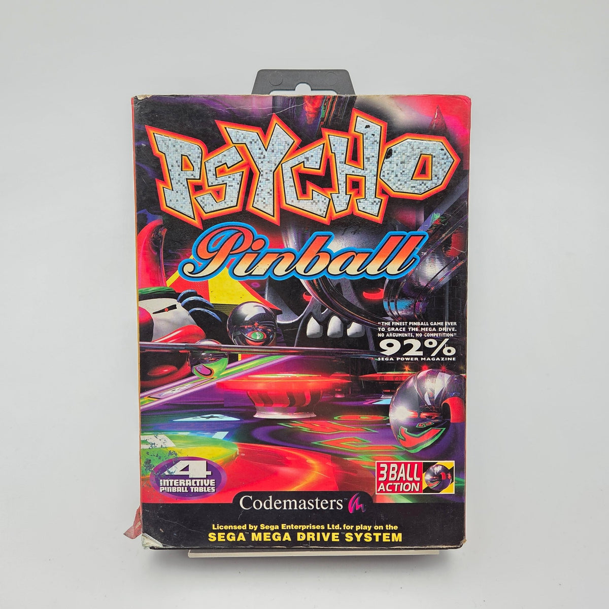 Psycho Pinball - Mega Drive - Strike Games