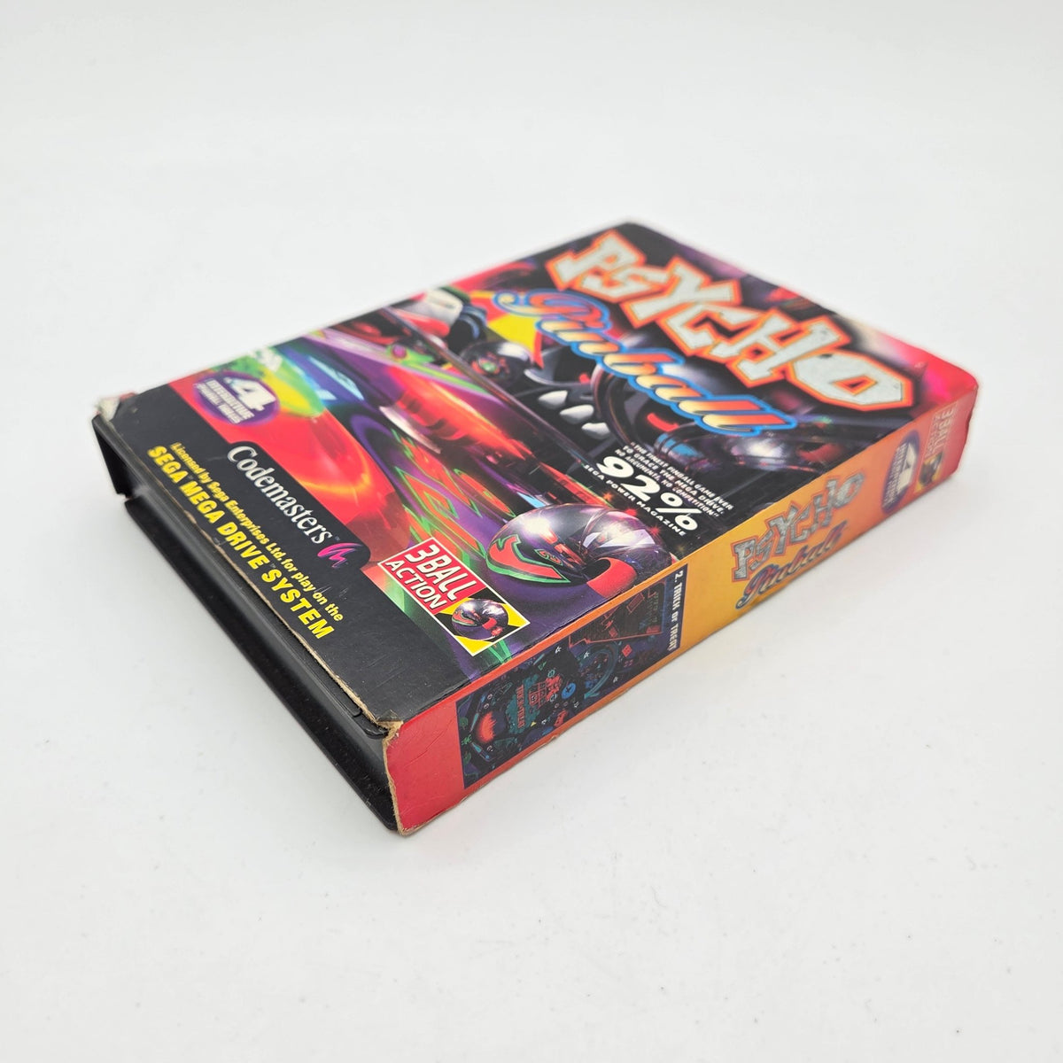 Psycho Pinball - Mega Drive - Strike Games