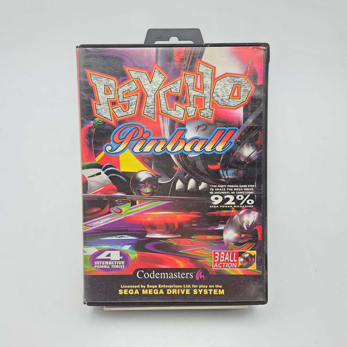 Psycho Pinball - Mega Drive - Strike Games