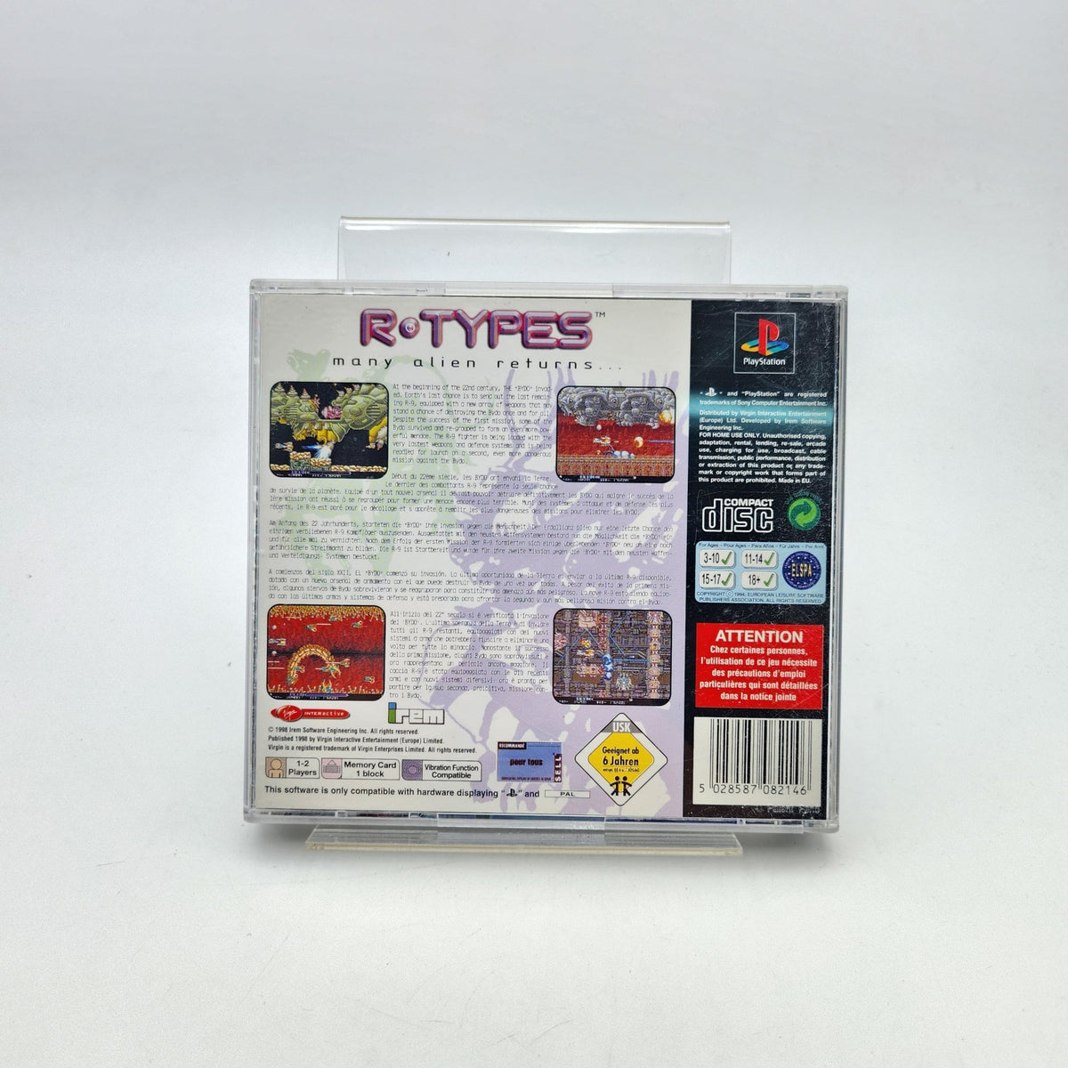 R-TYPES - PLAYSTATION 1 - Strike Games