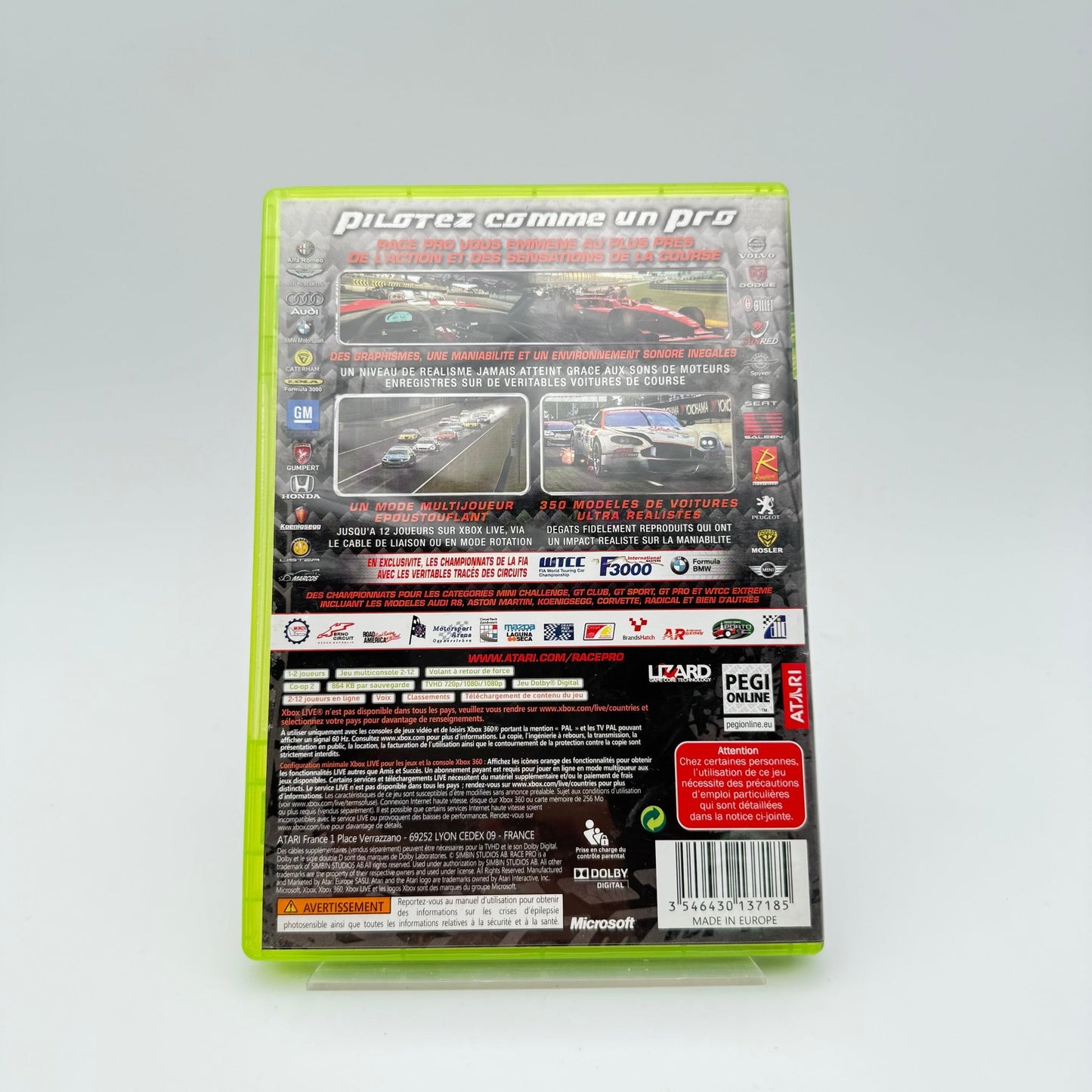 RACE PRO - XBOX 360 - Strike Games