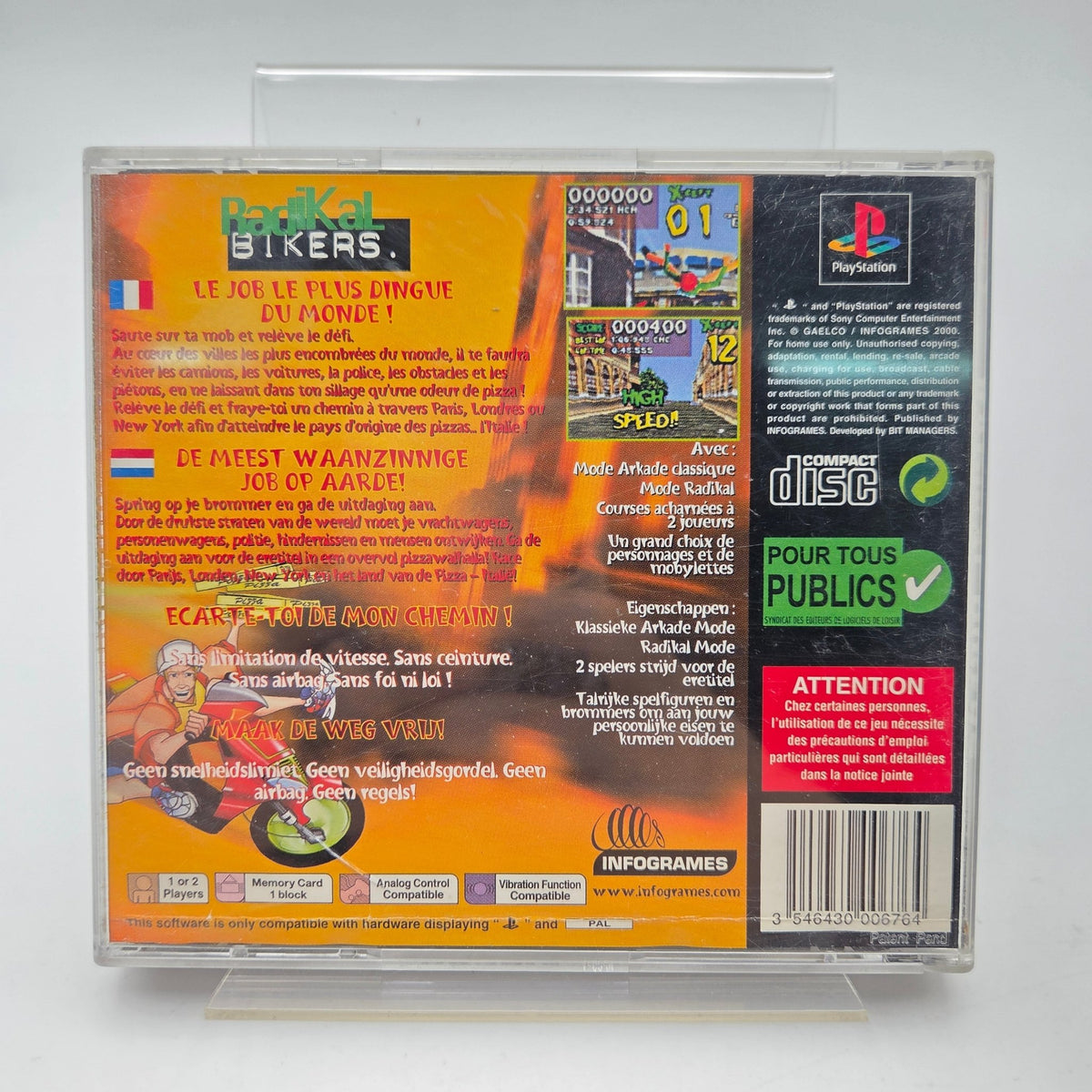 RADIKAL BIKERS - PLAYSTATION 1 - Strike Games