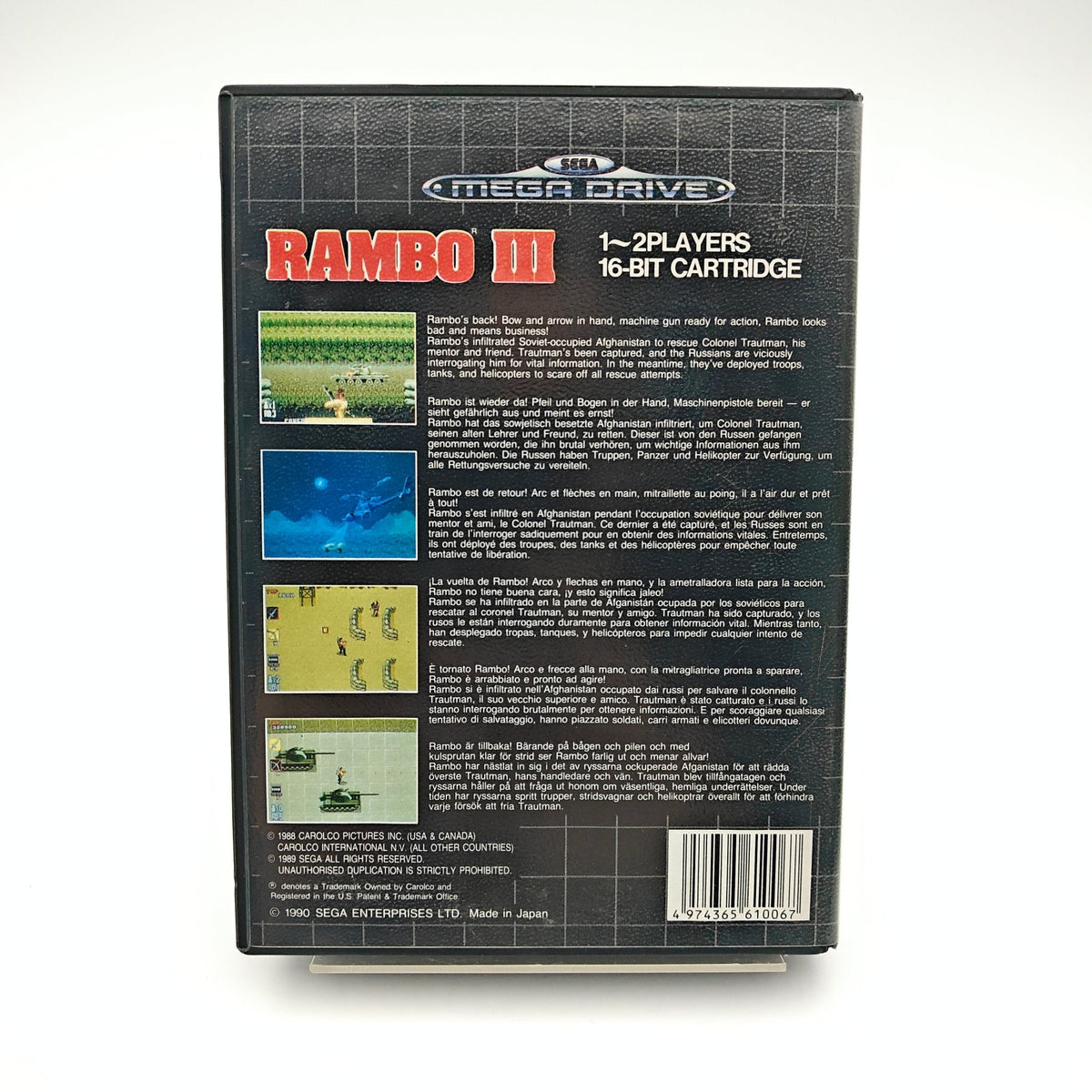 Rambo III - Mega Drive - Strike Games