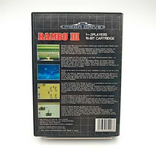 Rambo III - Mega Drive - Strike Games