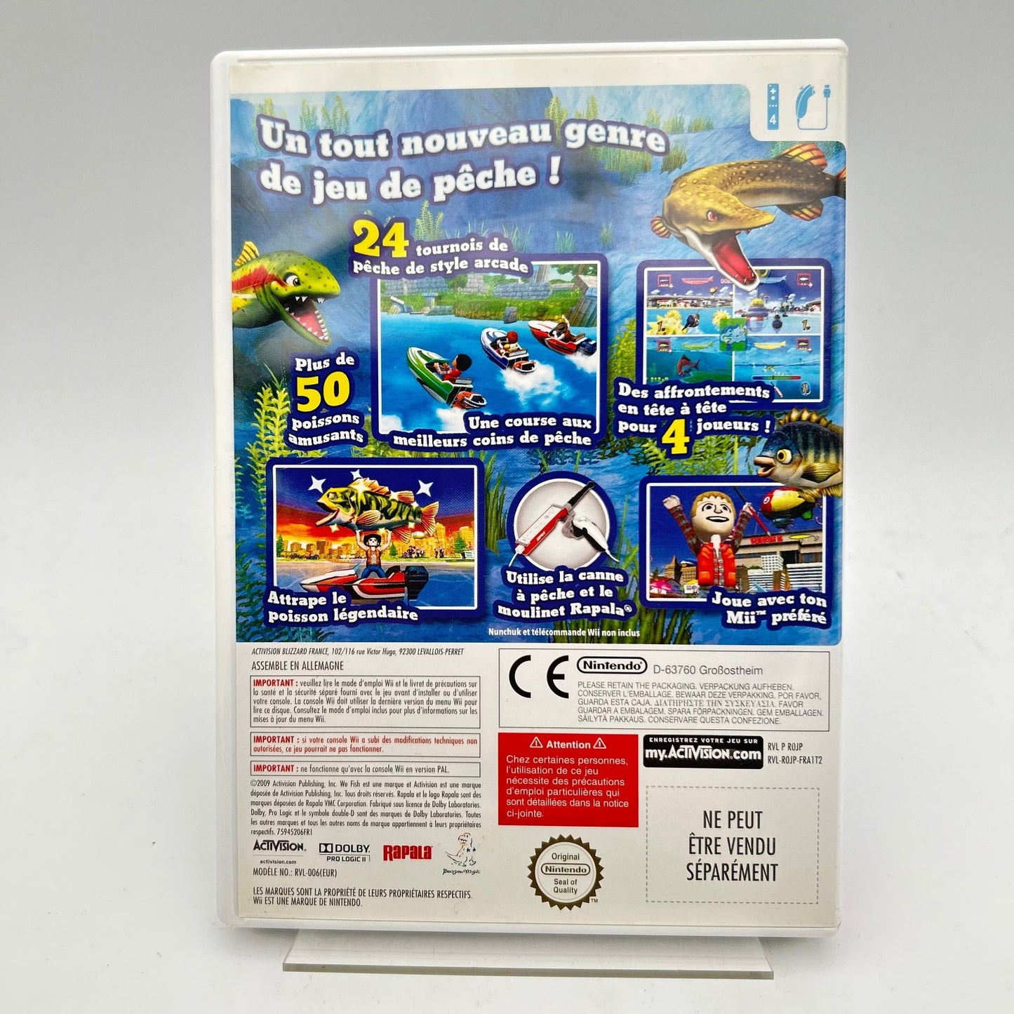 RAPALA PECHE EN FAMILLE - WII - Strike Games