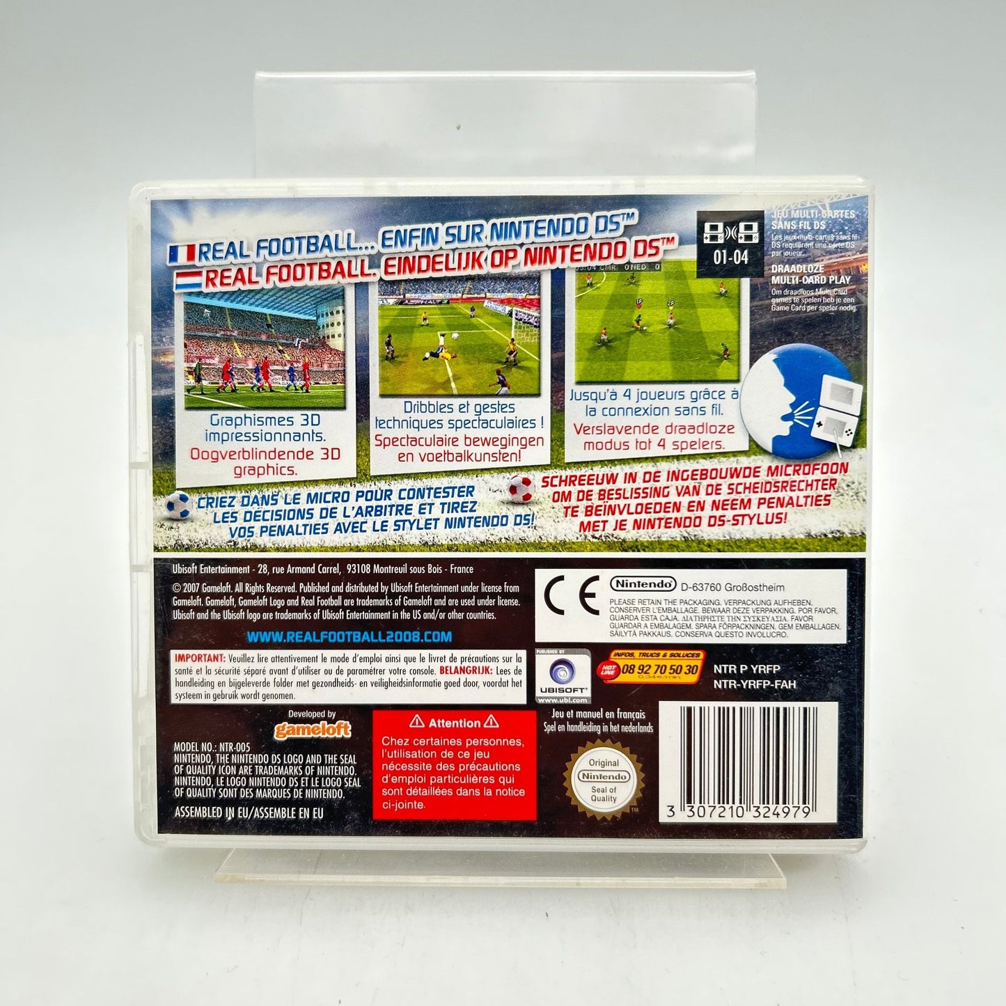 REAL FOOTBALL 2008 - NINTENDO DS - Strike Games