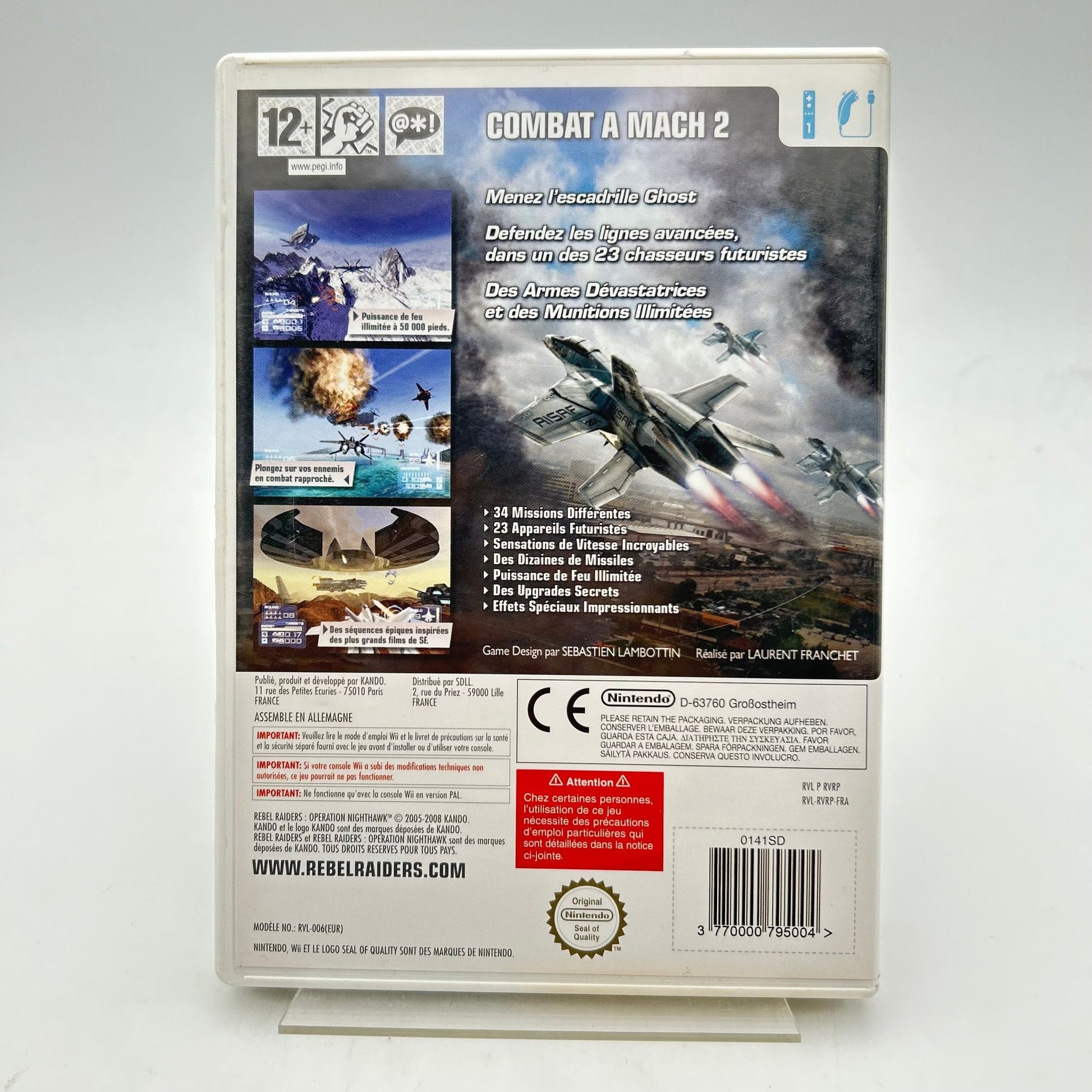 REBEL RAIDERS OPERATION NIGHTHAWK - WII - Strike Games
