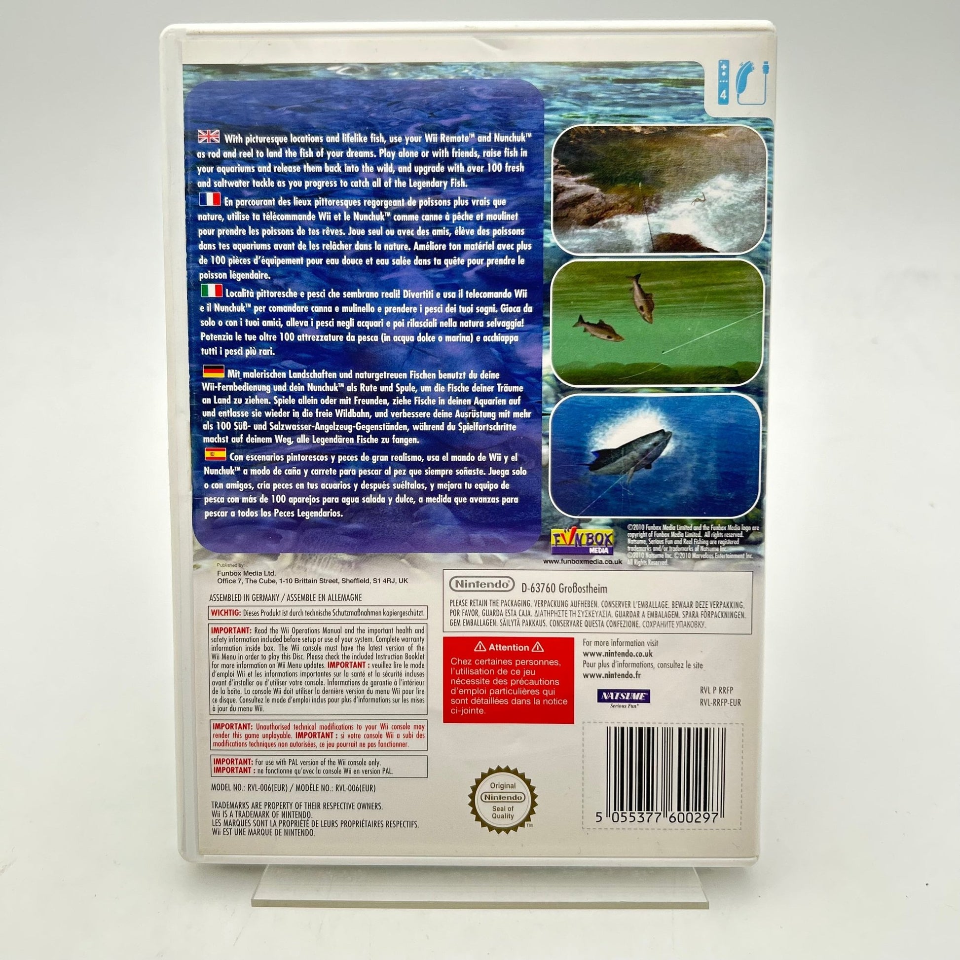 REEL FISHING ANGLERS DREAM - WII - Strike Games