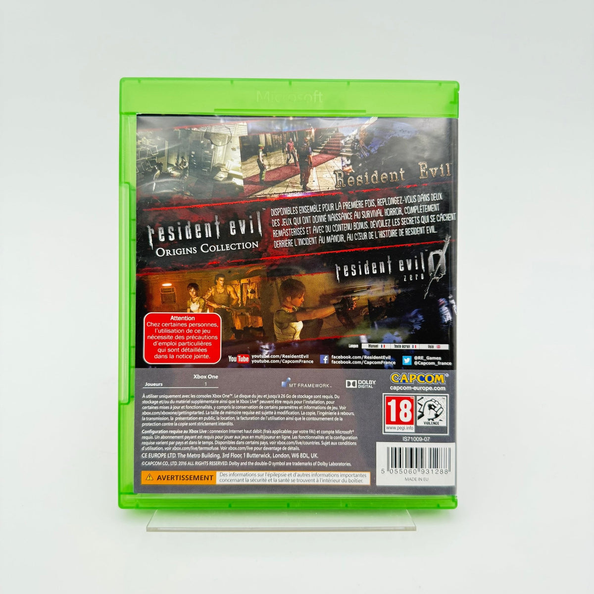 RESIDENT EVIL ORIGINS COLLECTION - XBOX ONE - Strike Games
