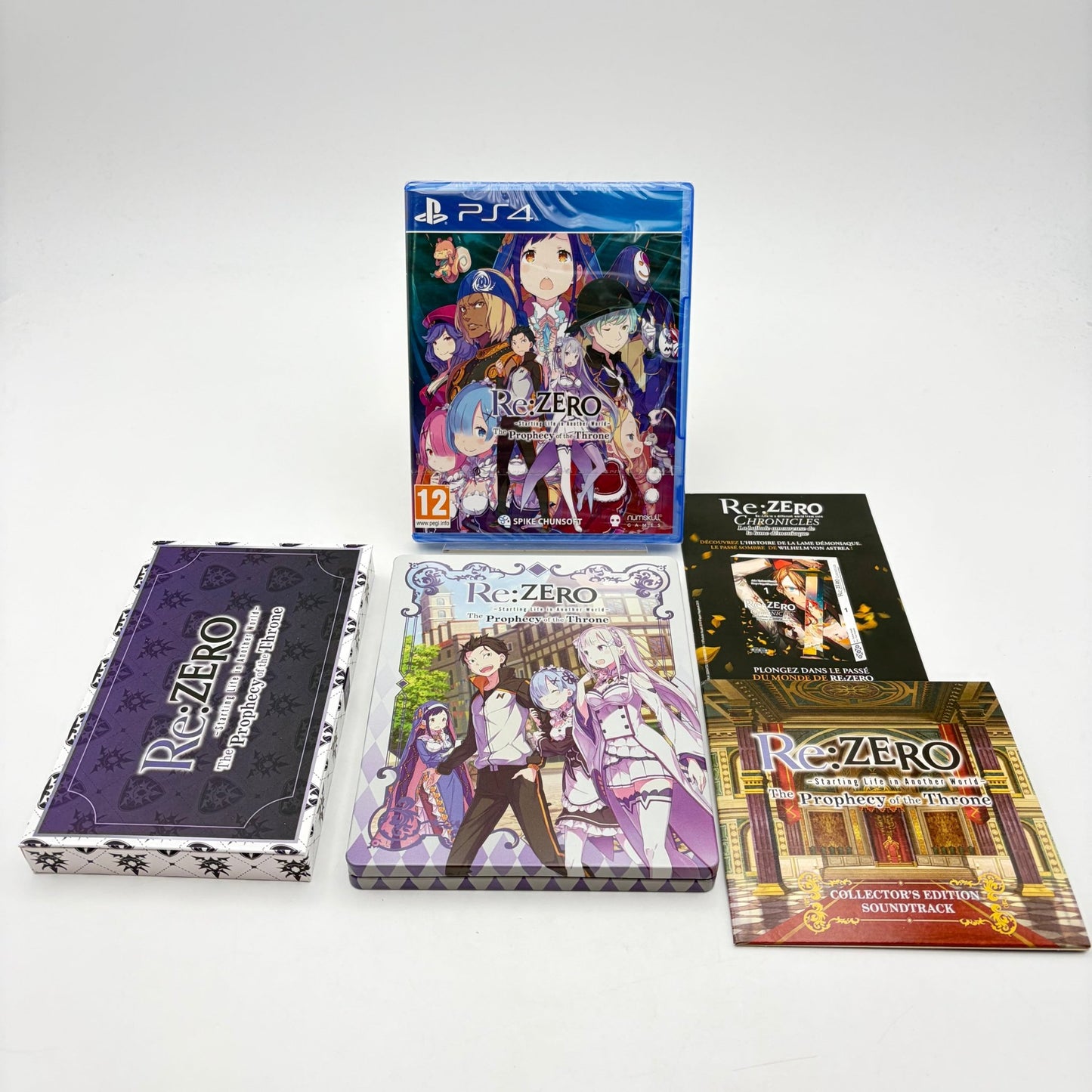 RE:ZERO – THE PROPHECY OF THE THRONE – COLLECTOR'S EDITION - PLAYSTATION 4 - Strike Games