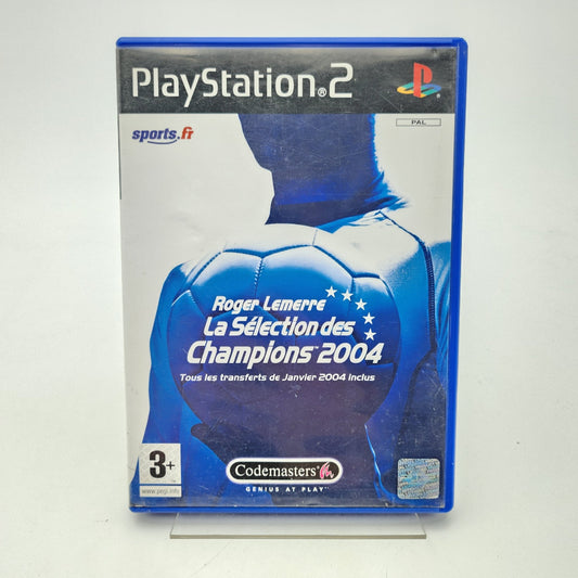 ROGER LEMERRE LA SELECTION DES CHAMPIONS 2004 - PLAYSTATION 2 - Strike Games