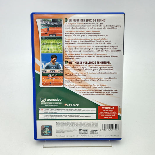 ROLAND GARROS 2003 - PLAYSTATION 2 - Strike Games