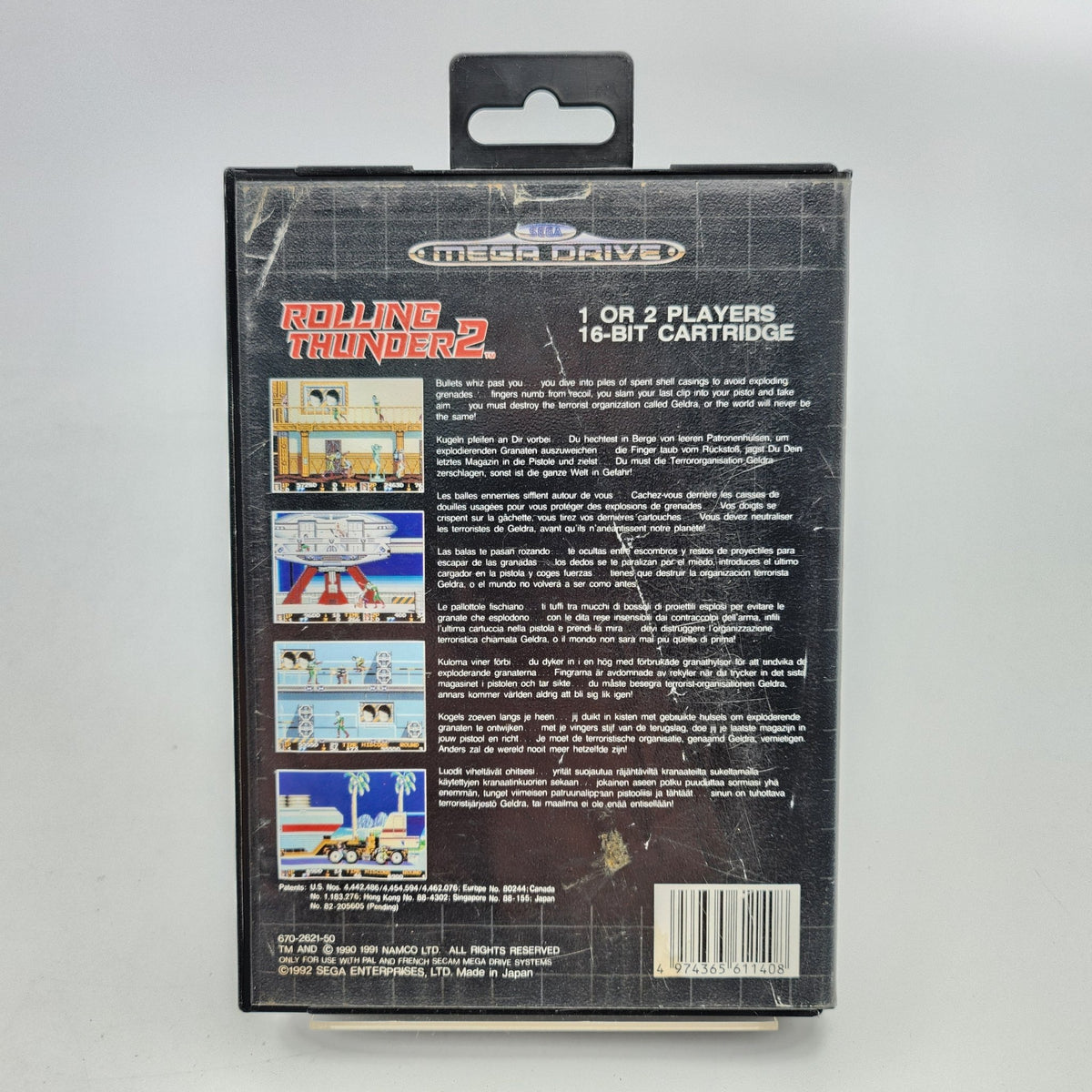 Rolling Thunder 2 - Mega Drive - Strike Games