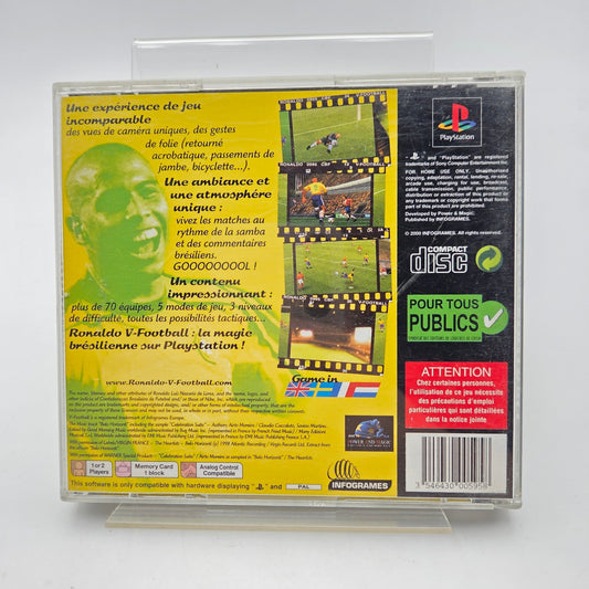 RONALDO V-FOOTBALL - PLAYSTATION 1 - Strike Games