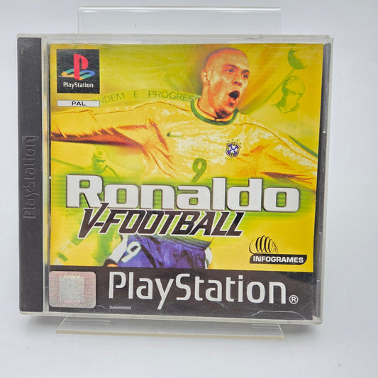 RONALDO V-FOOTBALL - PLAYSTATION 1 - Strike Games