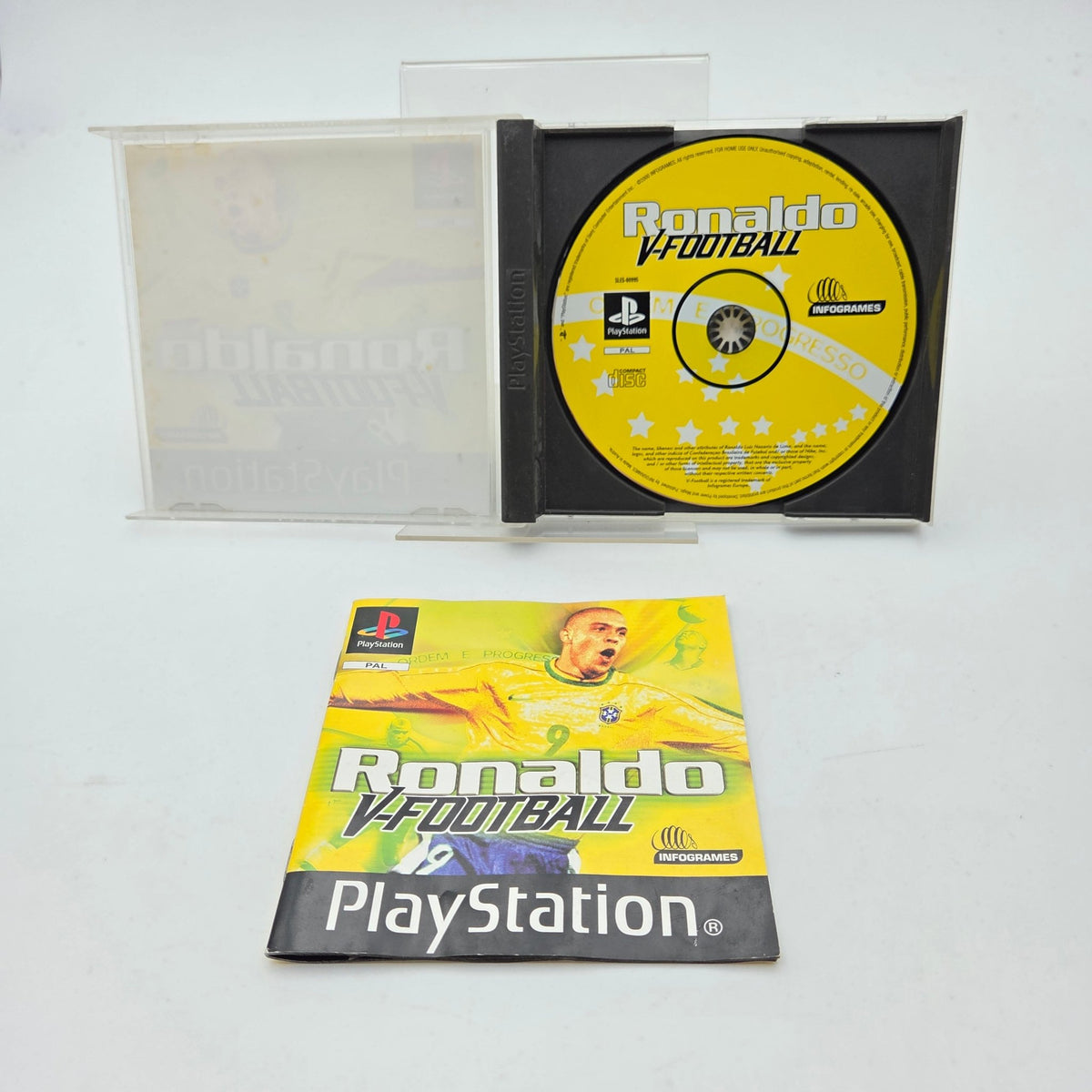 RONALDO V-FOOTBALL - PLAYSTATION 1 - Strike Games