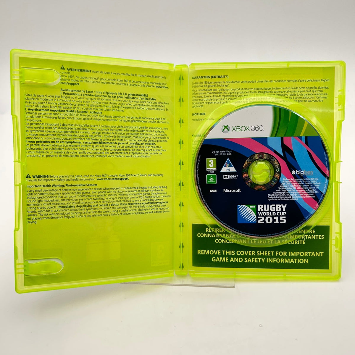RUGBY 2015 - XBOX 360 - Strike Games