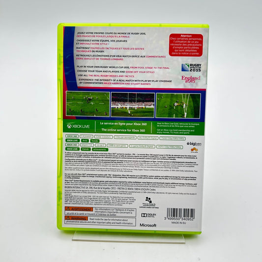 RUGBY 2015 - XBOX 360 - Strike Games