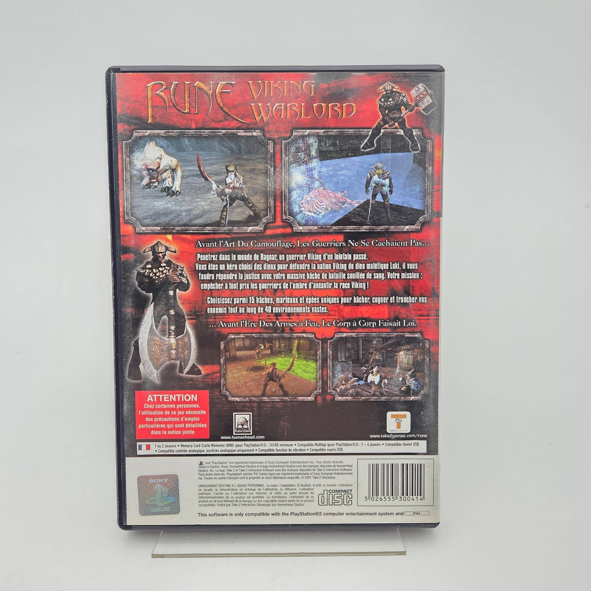 RUNE VIKING WARLORD - PLAYSTATION 2 - Strike Games