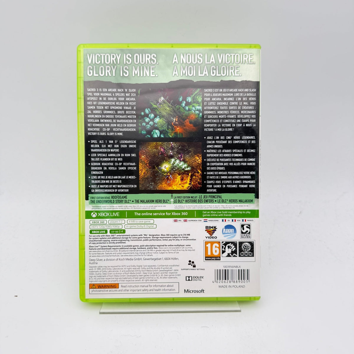 SACRED 3 FIRST EDITION - XBOX 360 - Strike Games