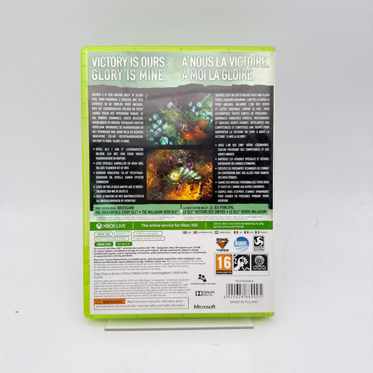 SACRED 3 FIRST EDITION - XBOX 360 - Strike Games