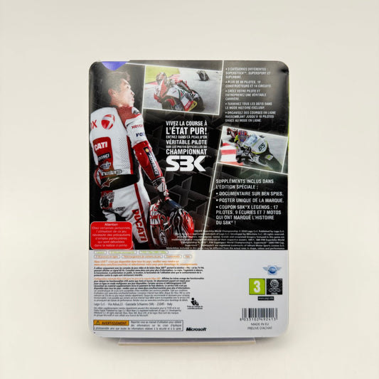SBK X SUPERBIKE WORLD CHAMPIONSHIP STEELBOOK - XBOX 360 - Strike Games
