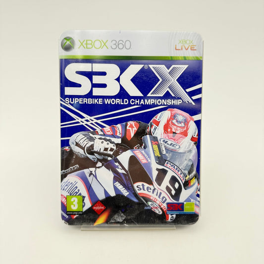 SBK X SUPERBIKE WORLD CHAMPIONSHIP STEELBOOK - XBOX 360 - Strike Games