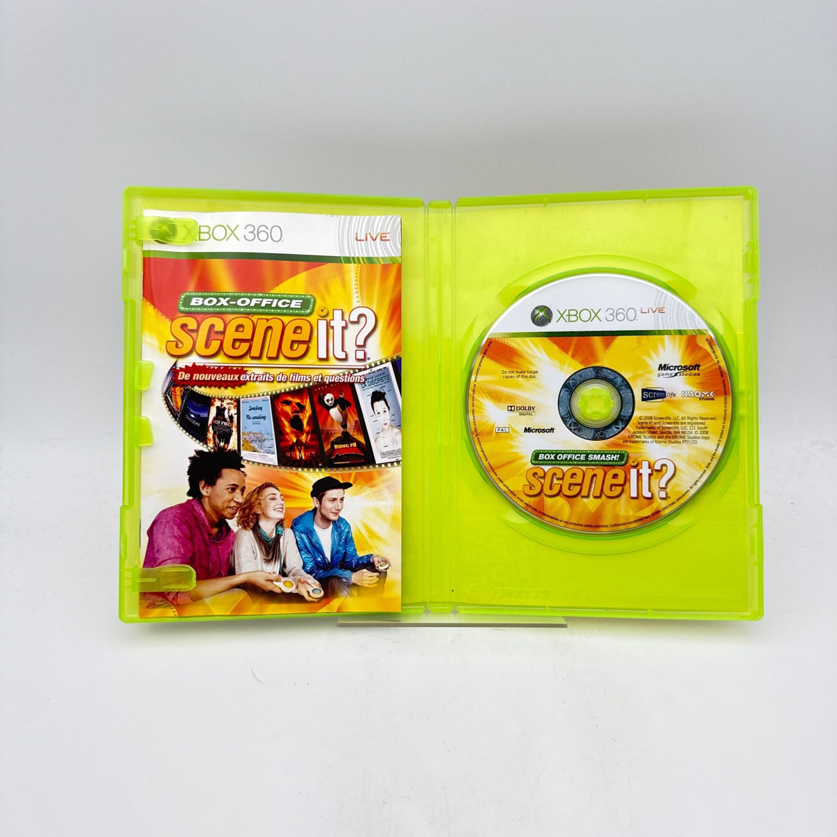 SCENE IT? BOX OFFICE SMASH - XBOX 360 - Strike Games